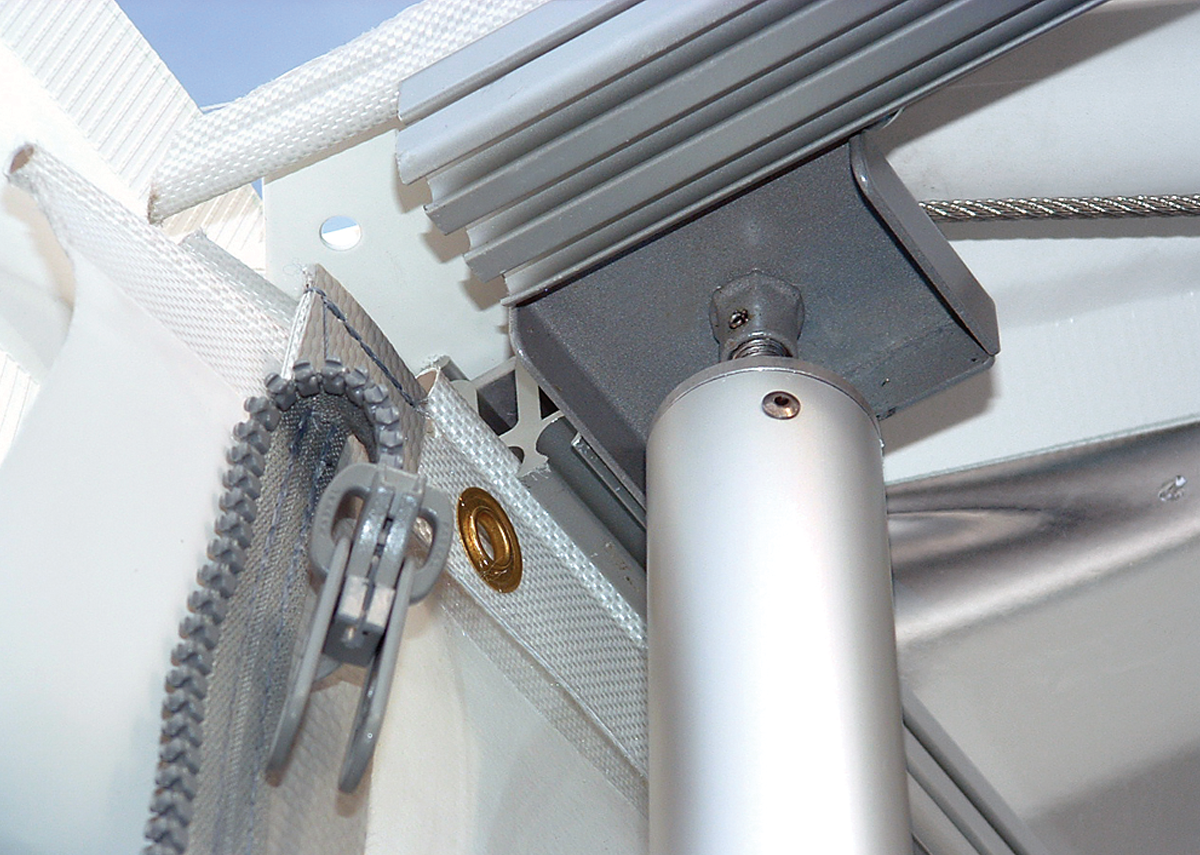 Umbrella Frames & wind columns