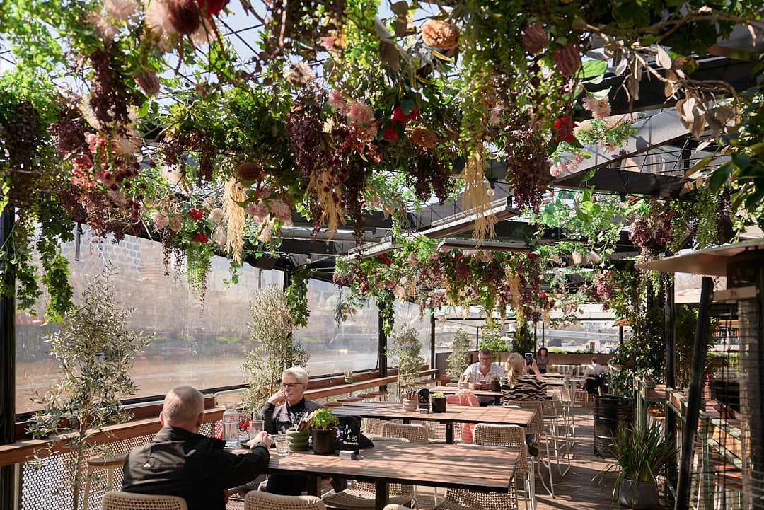 Celmec’s Heatray range is Enriching Alfresco Dining at Yarra Botanica
